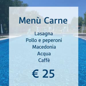 Pranzo di Ferragosto alle Terme: Menù Carne