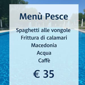 Pranzo di Ferragosto alle Terme: Menù Pesce